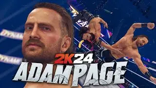 WWE 2K24 ADAM PAGE w/Call Name GFX | New WWE 2K24 Mods