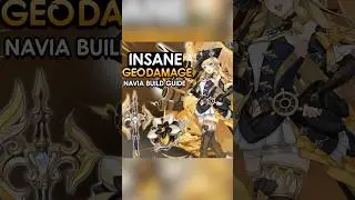 How to BUILD NAVIA as your main DPS in Genshin Impact! 