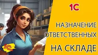 НАЗНАЧЕНИЕ ОТВЕТСТВЕННЫХ на СКЛАДЕ - Учет инструментов в 1С