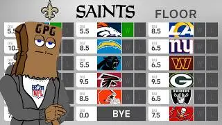 FULL New Orleans Saints 2024 Preview: Win Total Floor & Ceiling