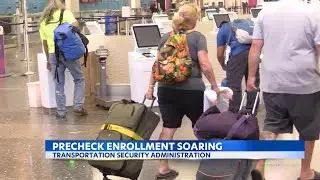 TSA Pre-Check enrollment skyrockets as travelers return to the skies