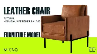 Leather Chair Tutorial ( Marvelous Designer & Clo3d Tutorial ) - Academy Center