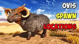 Scorched Earth: BEST Ovis Spawn LOCATIONS | ARK Survival Ascended ASA