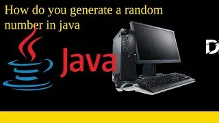 How do you generate a random number in java