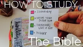 How To Study The Bible / Christian Advice / Coffee and Bible Time