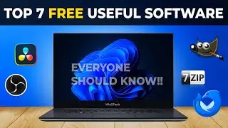 7 Most Useful FREE SOFTWARE For PC Everyone Should Know! (2024)