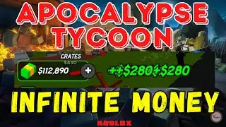 Apocalypse Tycoon Script New | Working Unlimited Rebirth