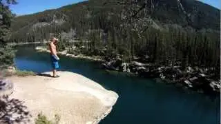 Horseshoe Lake Cliff Jumping 2