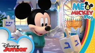 Hanukkah, Christmas and Kwanzaa Holiday Scavenger Hunt 👀  | Me & Mickey | Vlog 29 |@disneyjr​