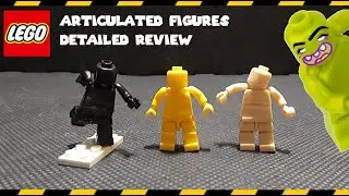 LEGO [ Super Bendable Lego Figures ] Detailed Review