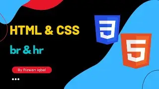 HTML & CSS : How to use br and hr tags in Html