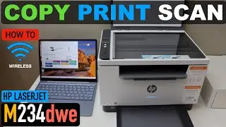 HP LaserJet M234dwe Scanning, Printing & Copying.