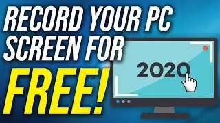 How To Record Your Computer Screen For FREE + Best Recording Settings! (2020)