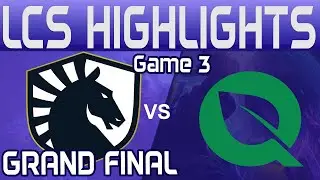 TL vs FLY Highlights Game 3 | LCS GRAND FINAL 2024 | Team Liquid vs FlyQuest by Onivia