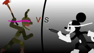 Suicide Mouse Vs Springtrap (Stick Nodes And Kinemaster) (Reupload)