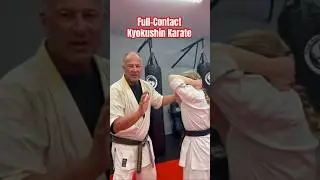 Kyokushin Karate Blocks for Full Contact Head Kicks #karate #martialarts #shorts #short #osu