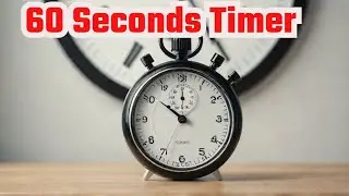 One minute timer Countdown for one minutes one minute alarm.