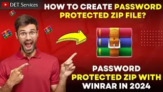 2024 में Password Protected Zip File कैसे बनाएं? Password Protected Zip File Using Winrar in 2024 ?