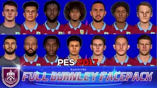 PES 2017 FACEPACK - Burnley