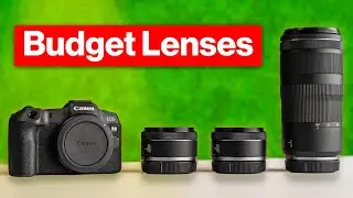 My Favorite Budget Lenses For The Canon R8 | Best Beginner Lenses