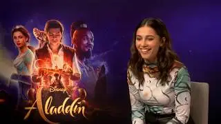 Naomi Scott (aka Jasmine) chats Aladdin with us