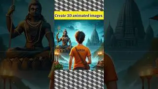 trending 3D Ai photo editing with Shree ram 🙏Bing ai image creator#viral#shorts #editing