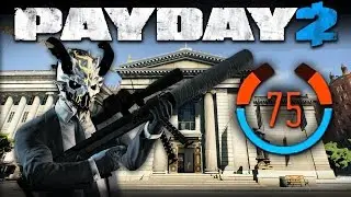 Payday 2 - One Down Solo Stealth - 75 Detection Risk - #9 Big Bank