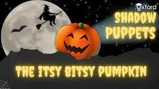 Shadow puppets. The itsy bitsy pumpkin. Сказка на английском для малышей