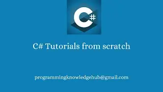 Lecture 14 - How to use Ternary operator in C#