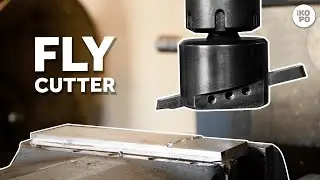 Simple Homemade Fly Cutter || DIY fly cutter from scrap steel