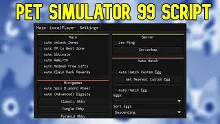 Pet Simulator 99 Script | Roblox Script | Not Patched | No Ban