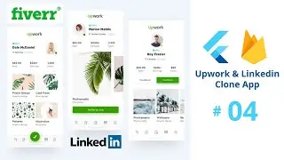 Connect Flutter App to Firebase | Linkedin & Upwork Flutter Firebase Tutorial for Beginners Course