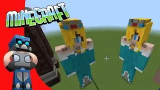 Rosalina Skin pixel art Minecraft Tutorial / Como hacer Estatua de Rosalina en Minecraft