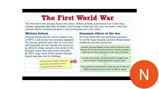 Russia Key Topic 1