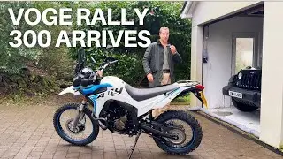 The Voge Rally 300 Arrives | Back in Cornwall