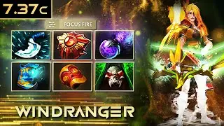 [SUPPORT] CEB WINDRANGER 7.37 | #Dota2 #4K