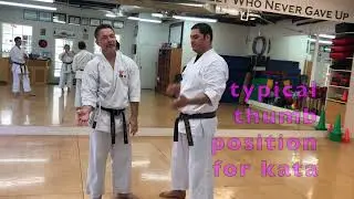 Karate Thumb Attack -  Drop Someone Fast