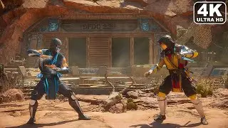 Mortal Kombat 11 Avalanche Sub Zero Skin Gameplay MK11 XBOX SERIES X 4K 60FPS