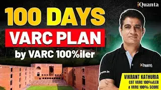 100 Days CAT VARC Plan | VARC Strategy by 100%iler