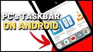 AMAZING!! PC's TASKBAR ON ANDROID PHONE!!