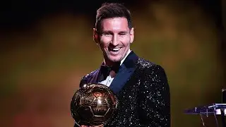 Lionel Messi Wins Ballon d'Or 2021 (video destroyed to avoid copyright claims)