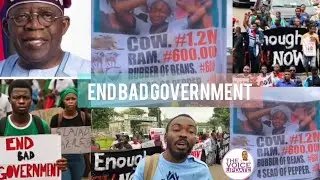 Protest in Nigeria today As Thousands of Policemen and Army Release on the Street of Lagos and Abuja