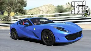 КАК УСТАНОВИТЬ МАШИНУ В ГТА 5 // МОД Ferrari 812 Superfast // # 65