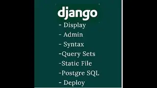 @Django Contents| First Video.