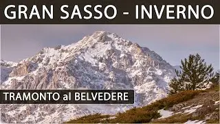 GRAN SASSO: è tornato l'inverno su in montagna e fotografo il tramonto. Filtri a lastra K&F Concept