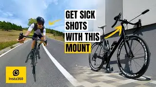 Insta360 Third-Person Bike Handlebar Mount Test | Perfect for Cycling videos