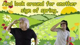 Spring Songs for Children   Spring is Here with Lyrics   Kids Songs by The Learning Station