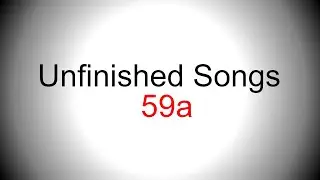 Slow piano singing backing track without melody - Unfinished song No.59a