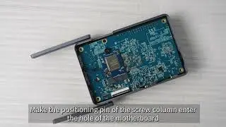 How to assemble Orange Pi 5 Metal Case without antenna.