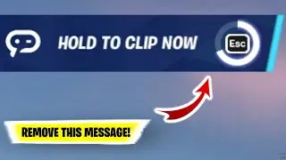 Postparty Clips (Remove Hold to clip now Message) | Fortnite Post Party Clips